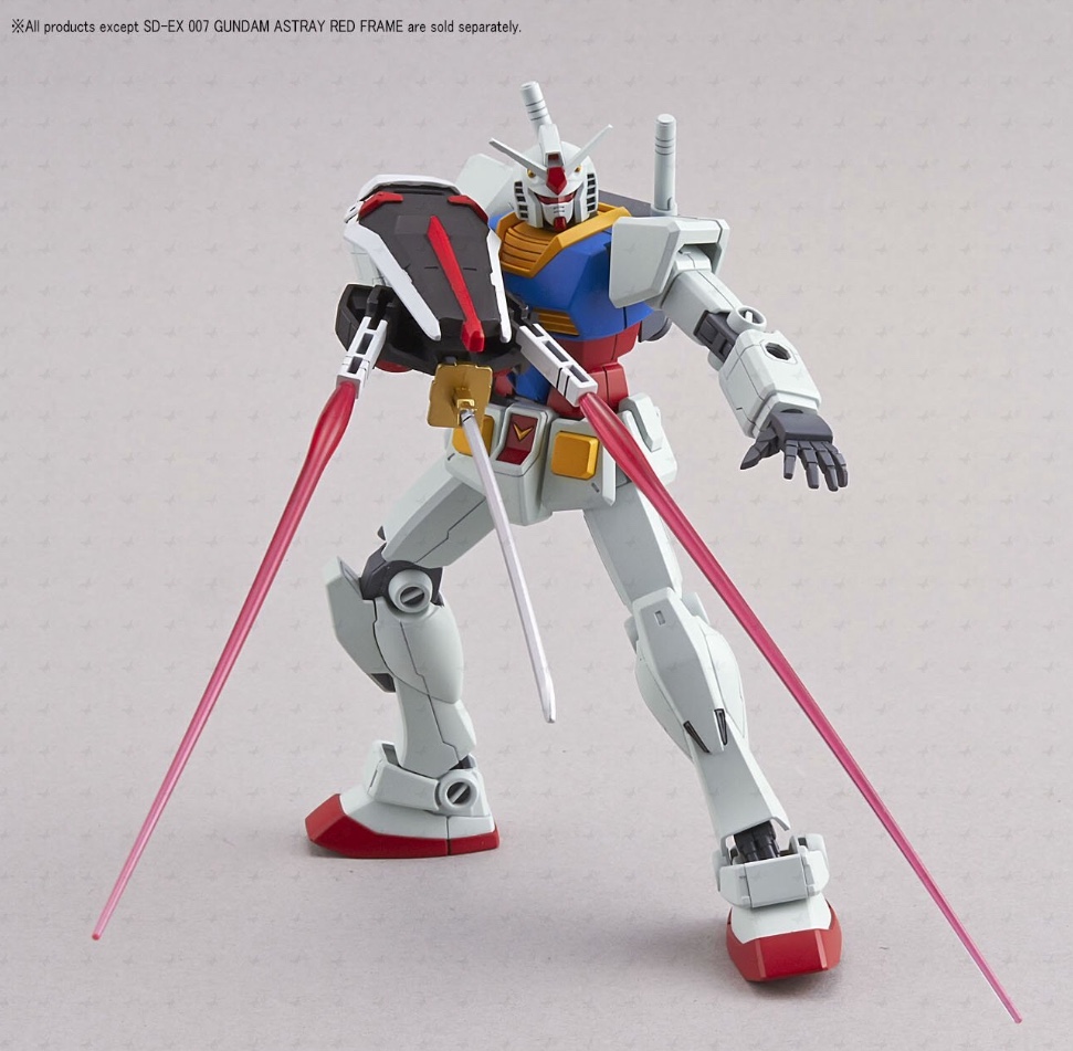 SD GUNDAM EX-STANDARD 007 Gundam Astray Red Frame by Bandai