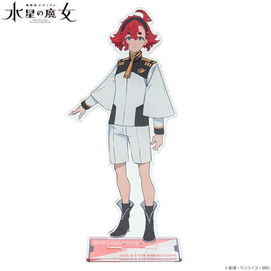 PRE-ORDER : Mobile Suit Gundam The Witch from Mercury Mogumo Illustration Big Acrylic Stand