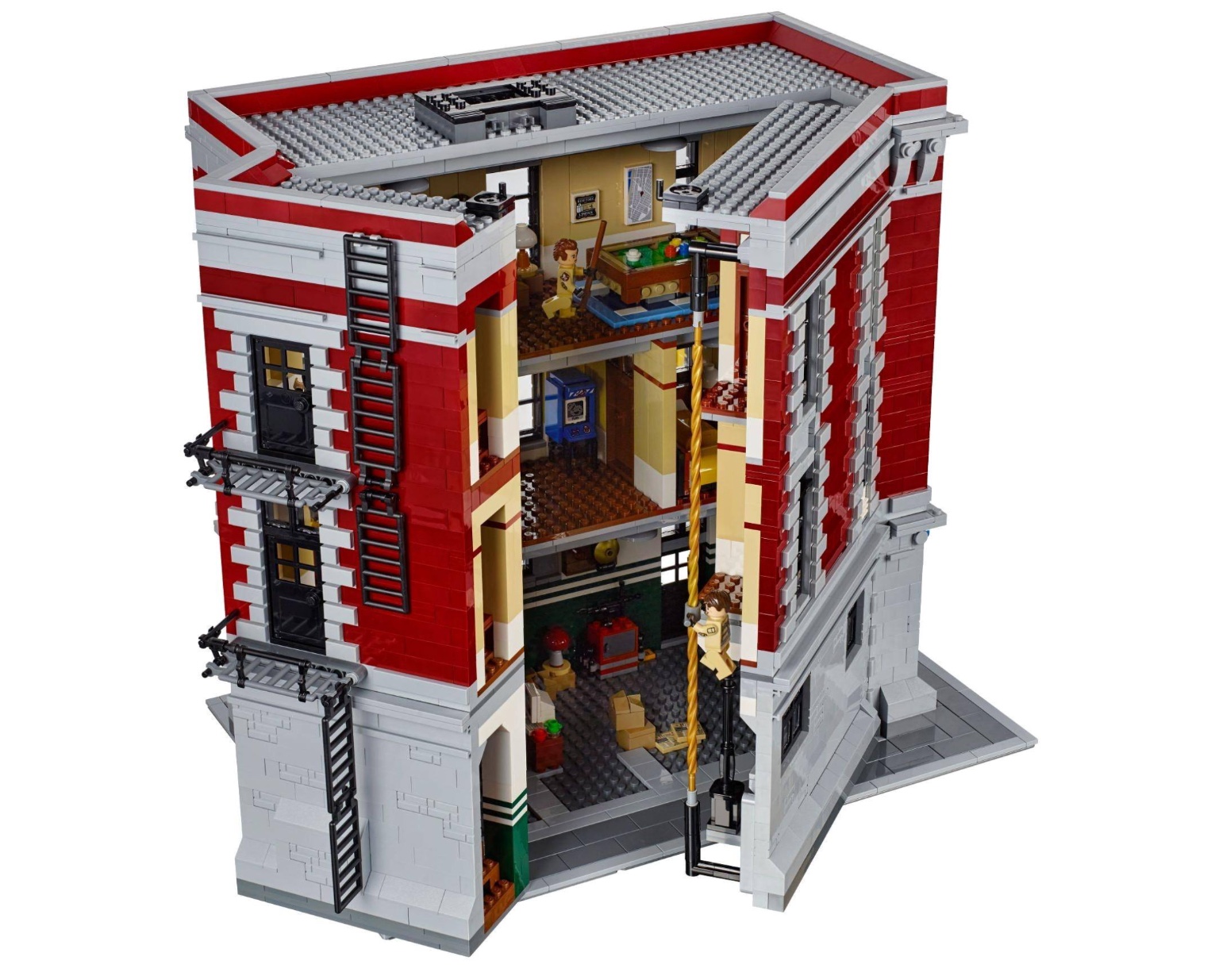 Lepin 16001 Ghostbusters Firehouse Headquarters 4705pcs