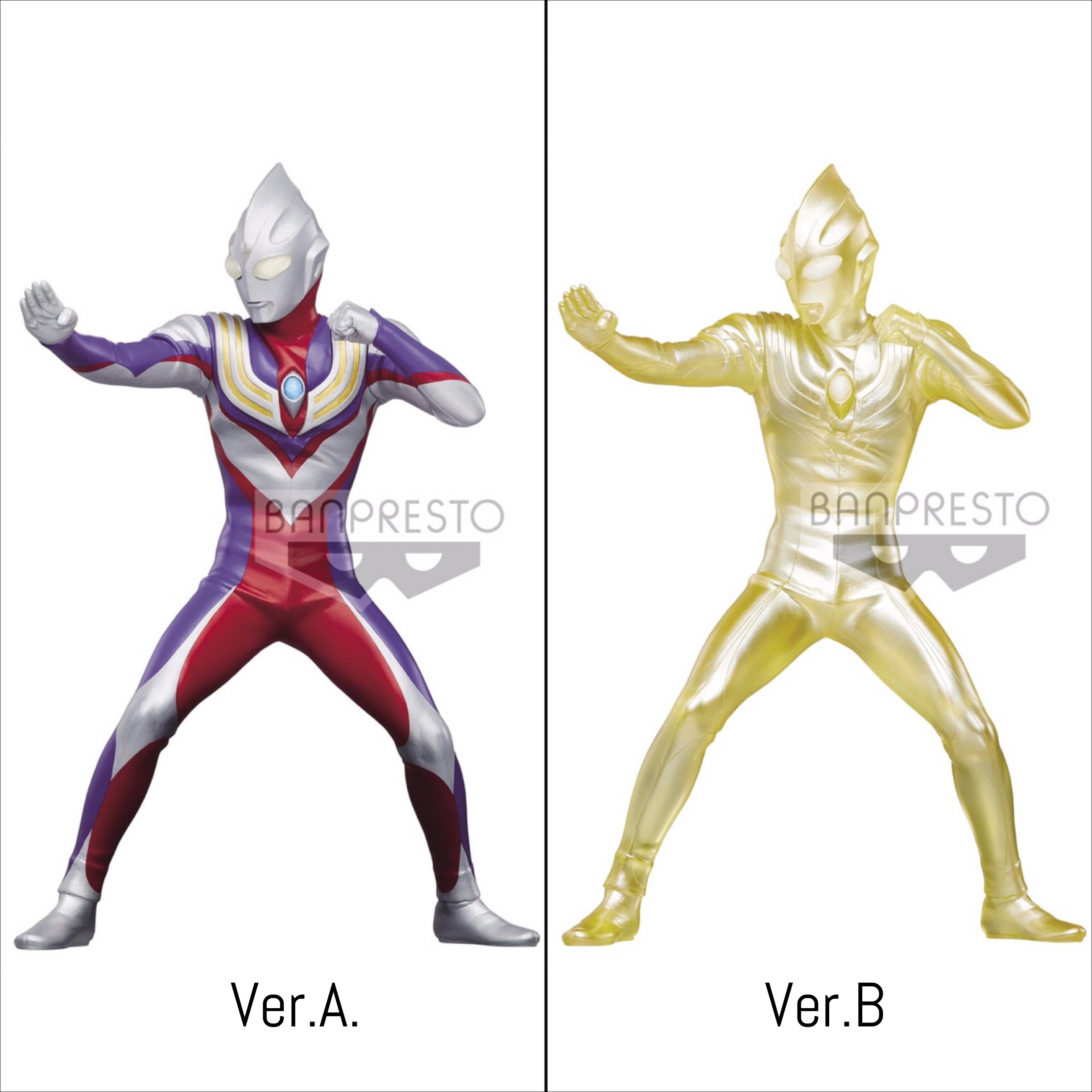Pre-order : ULTRAMAN TIGA HERO'S BRAVE STATUE FIGURE ULTRAMAN TIGA (VER.A/B)