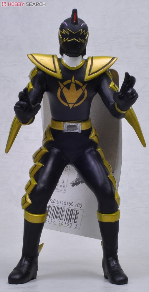 Bakuryuu Sentai Abaranger - Sentai Hero Series EX Abare Black AbareMode by Bandai (no tag)