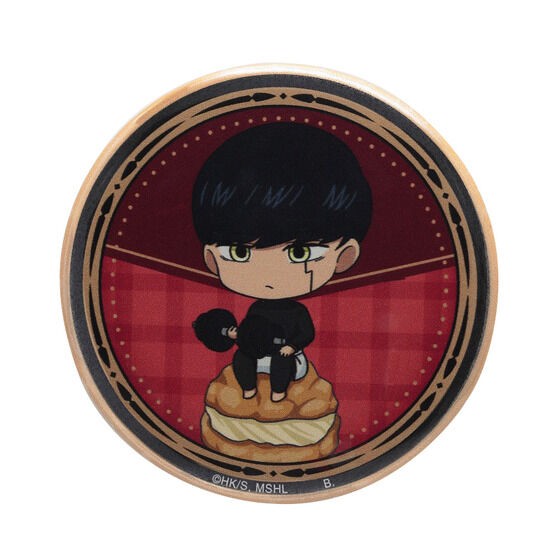 PRE-ORDER : [Hapikuro!] Mashle Mini Character Can Badge (10 types in total) (Random)