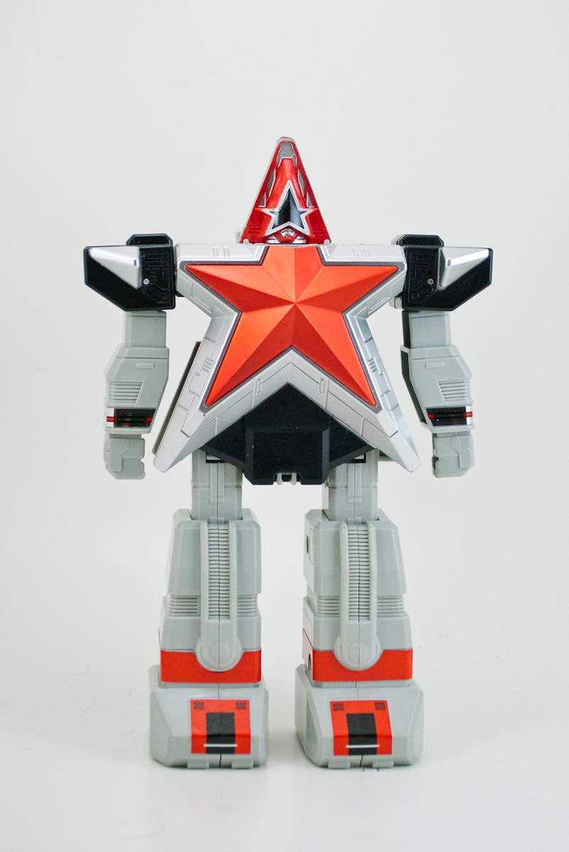 Chouriki Sentai Ohranger - DX OhBlocker by Bandai (มือสอง ติดสตก.แล้ว)