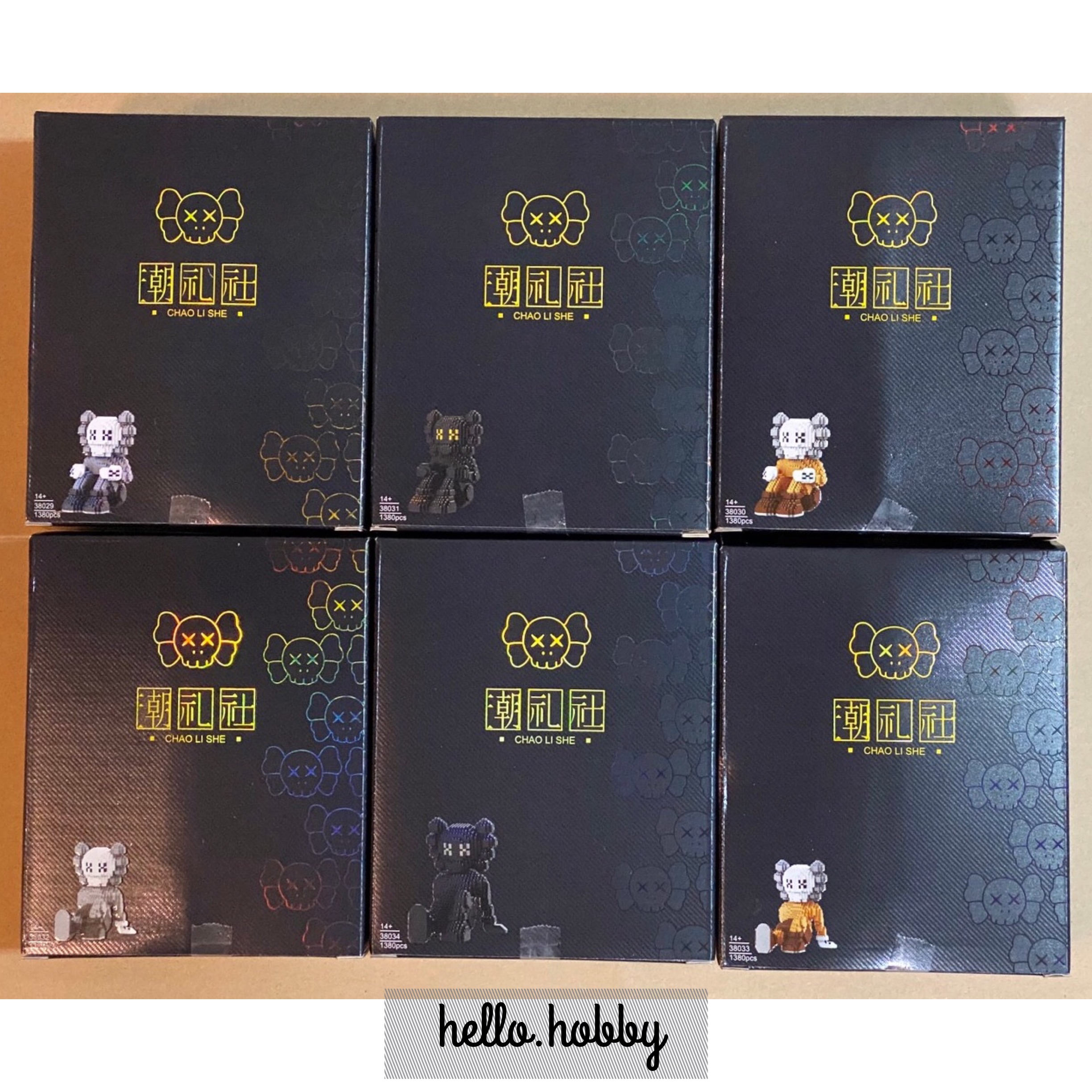 Chao Li She 38029-38034 Kaws