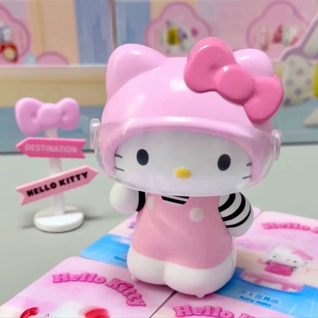 โมเดลคิตตี้ไขลาน Sanrio - Hello Kitty Budding Signal Series by Moetch