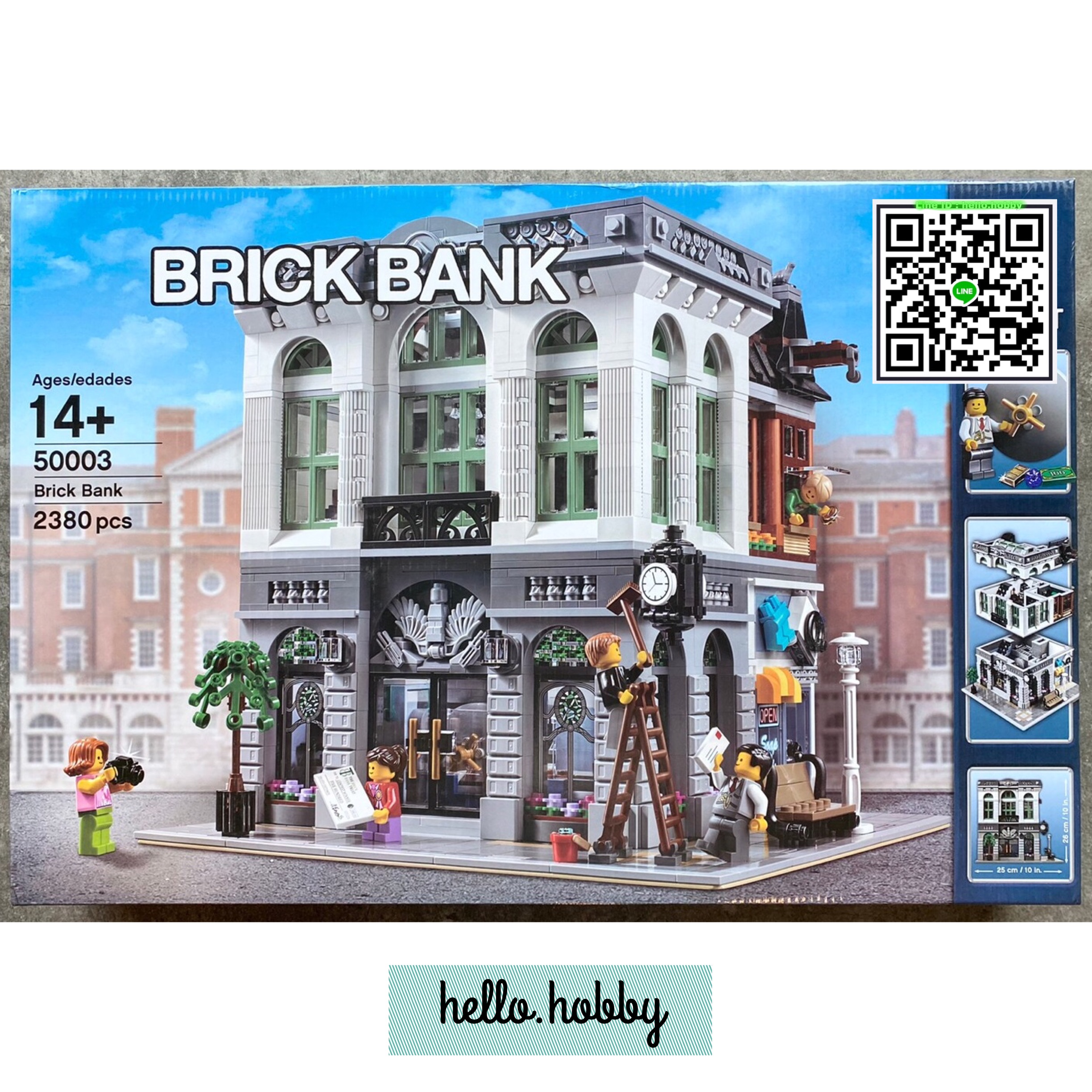 50003 brick bank 2380pcs