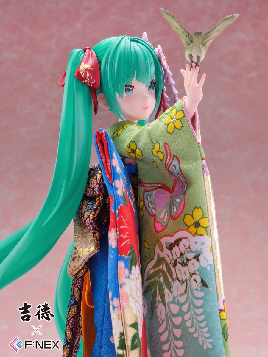 Pre-order : Yoshitoku x F:NEX Hatsune Miku -Japanese Doll- 1/4 Scale Figure by Design Coco x FuRyu