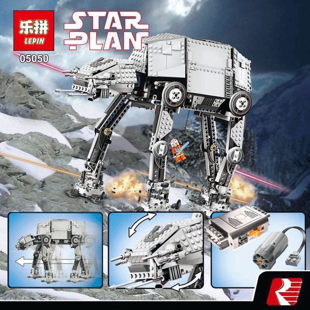 Lepin 05050 Star Wars Motorised Walking AT-AT 1167pcs (เดินได้ค่ะ)