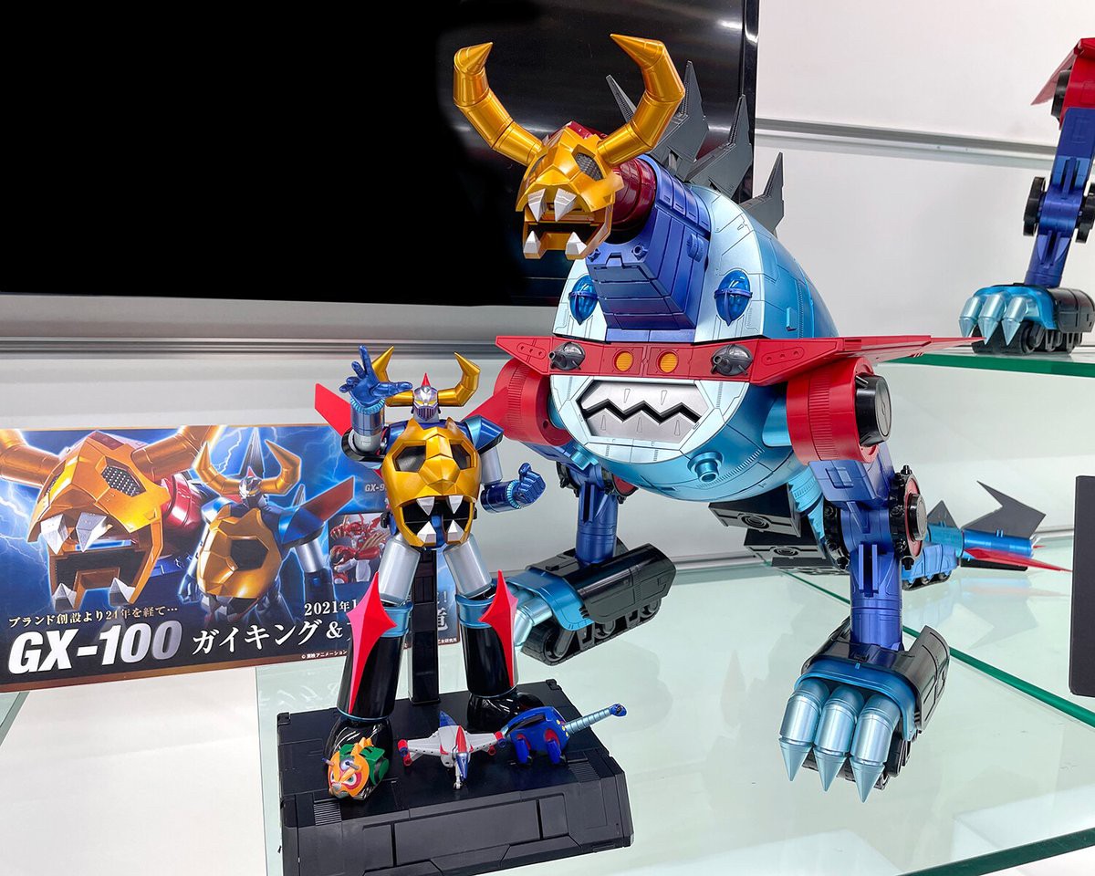 Soul of Chogokin - GX-100 Gaiking & Daiku Maryu (with Initial Release Bonus Item) by Bandai (มีกล่องน้ำตาล)
