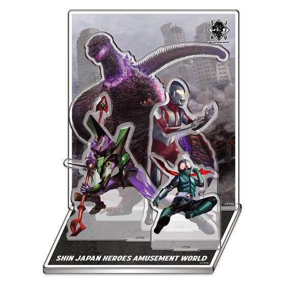 PRE-ORDER : SHIN JAPAN HEROES AMUSEMENT WORLD Acrylic Diorama