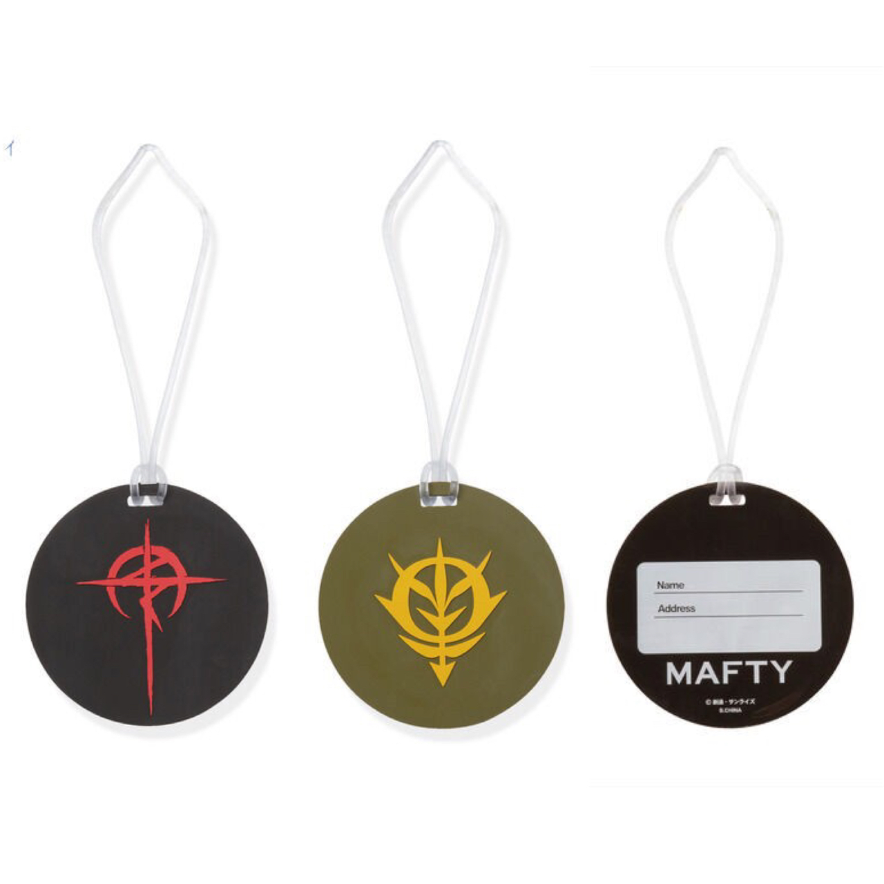 PRE-ORDER : Mobile Suit Gundam: Hathaway's Flash Travel Item Series Luggage Tag