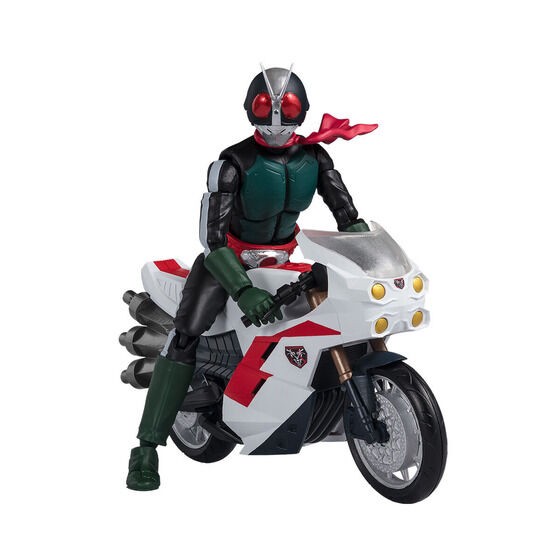 PRE-ORDER : SHODO-XX Shin Kamen Rider Kamen Rider No.2 & Cyclone Set