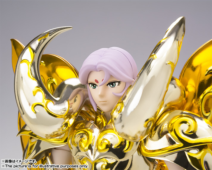 Saint Seiya Saint Cloth Myth EX Aries Mu (God Cloth) w/Initial Release Bonus Item by Bandai