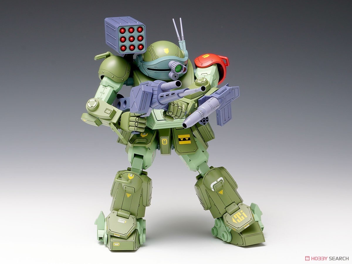 Pre-order : 1/24 Scale Armored Trooper Votoms Scopedog Red Shoulder Custom Plastic Model Kit by WAVE