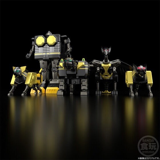 PRE-ORDER : SMP [SHOKUGAN MODELING PROJECT] Star Beast Combination Gingaioh Black Version