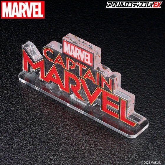PRE-ORDER : Acrylic Logo Display EX Captain Marvel Logo