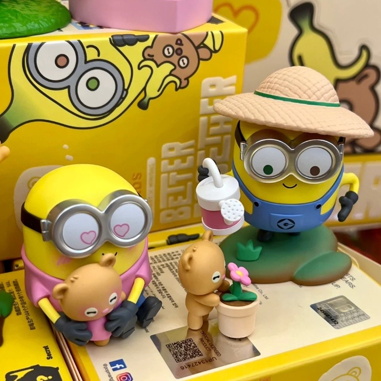 Minions Bob + Tim Better Together Set by Pop Mart