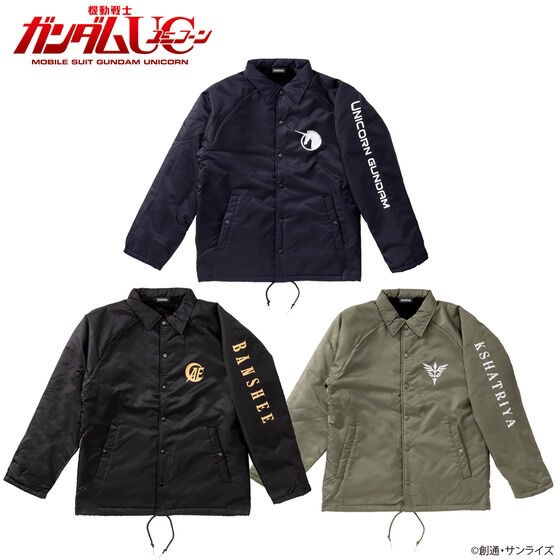 PRE-ORDER : Mobile Suit Gundam UC Mark Coach Jacket with Back Boa