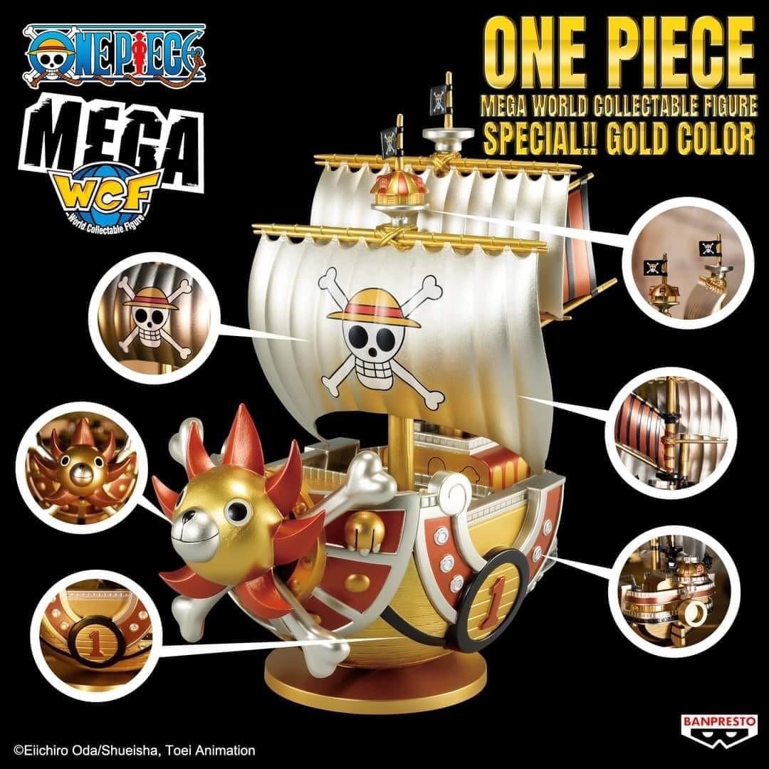 Pre-order : ONE PIECE MEGA WORLD COLLECTABLE FIGURE SPECIAL!! GOLD COLOR