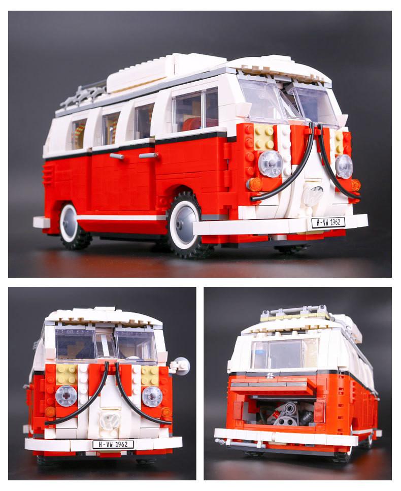SY 1174 Volkswagen T1 Camper Van 1334pcs