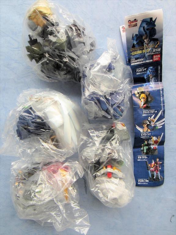 HG Gundam Sunrise Imagination Figure vol.2 ~Legend of G~ Gashapon (Set of 5)