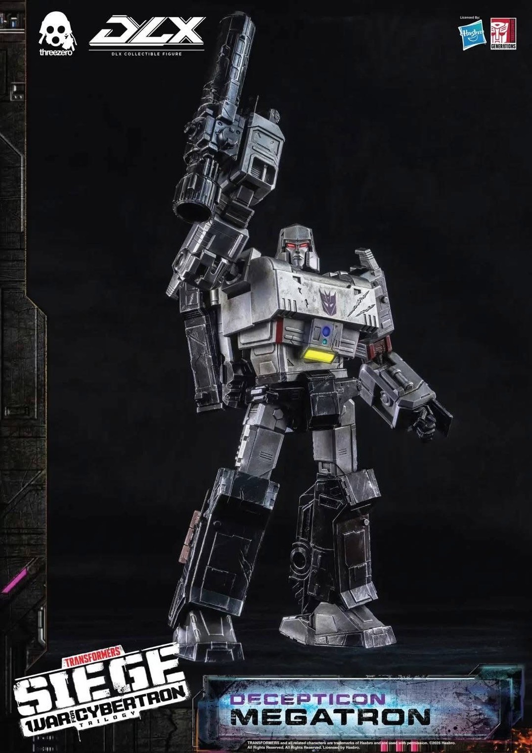 Pre-order : Transformers: War For Cybertron Trilogy DLX Megatron by Threezero