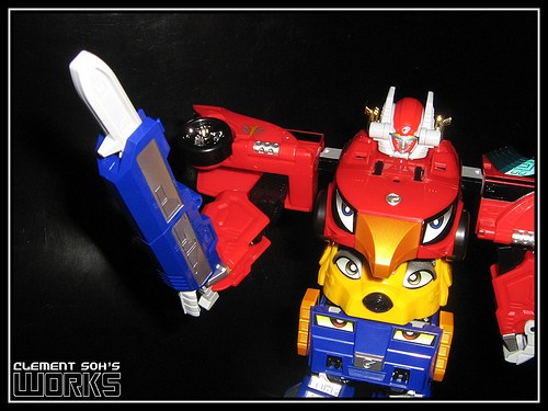 Engine Sentai Go-onger - DX Engine-Oh by Bandai (มือสองเหมือนใหม่ มี engine soul ให้ 3 ตลับ)