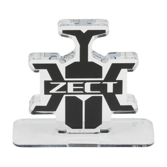 PRE-ORDER : Acrylic Logo Display EX Kamen Rider Kabuto : ZECT (with DX Kabuto Zector Raise Buckle)