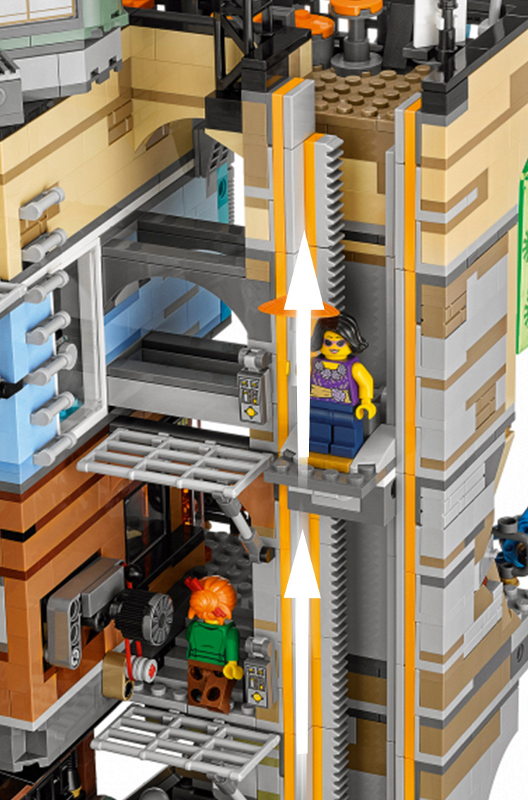 Zebra Blocks 691053 Ninjago City 4932pcs