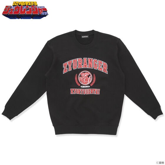 PRE-ORDER : Kyoryu Sentai Juranger American Casual Style Logo Sweatshirt