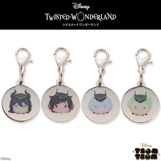 PRE-ORDER : Disney Twisted Wonderland Tsum Tsum Single Charm for Bracelet