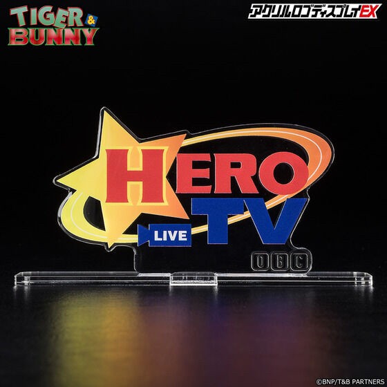 PRE-ORDER : Acrylic Logo Display EX TIGER & BUNNY HERO TV