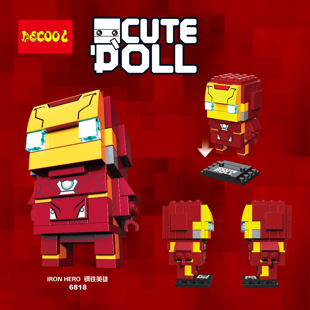 Decool 6815-6823 Super Heroes Set