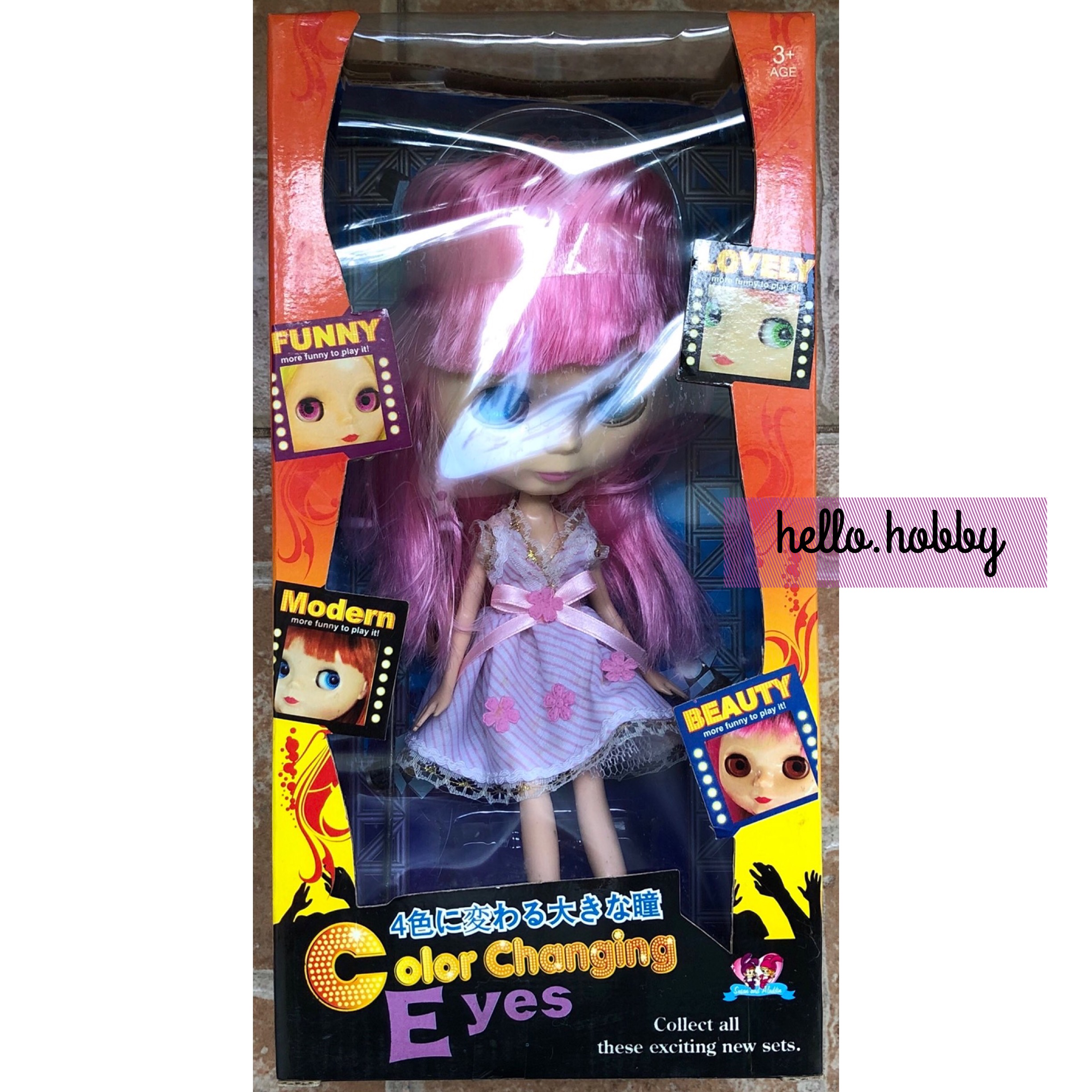 Color Changing Eyes Doll ตุ๊กตาตาเปลี่ยนสีได้