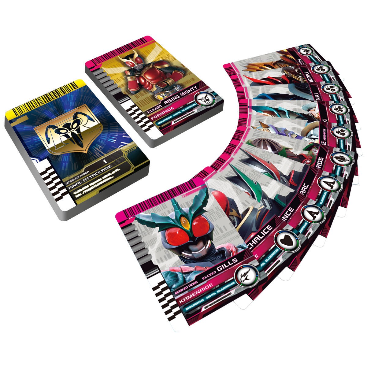 Masked Rider Decade - COMPLETE SELECTION MODIFICATION (CSM) Rider Card Set EXTRA by Premium Bandai (Limited)
