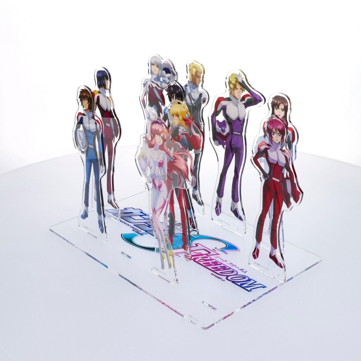 PRE-ORDER : Mobile Suit Gundam SEED FREEDOM Acrylic Stand Display