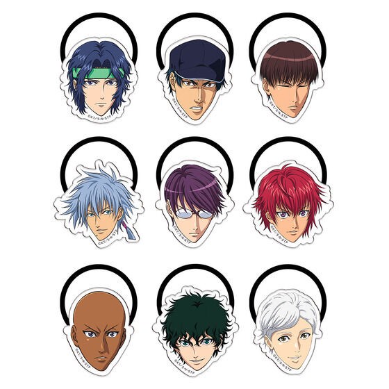 PRE-ORDER : [New Prince of Tennis The Prince Goes Abroad Highlights] Accessory Rubber Collection Complete Set