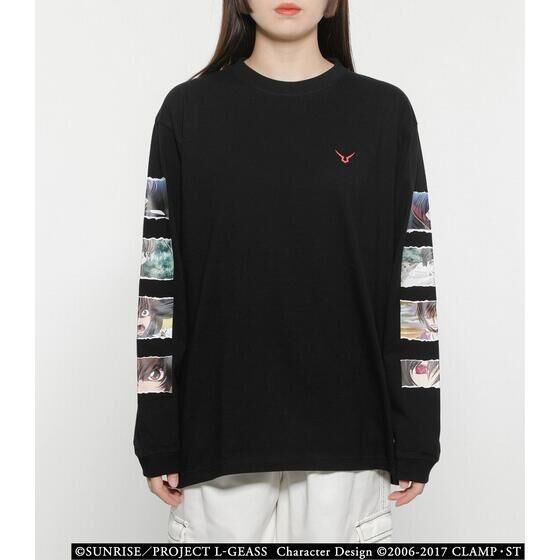 PRE-ORDER : Code Geass R4G Long Sleeve T-shirt Lelouch & Suzaku Pattern (Lelouch and Suzaku's History)