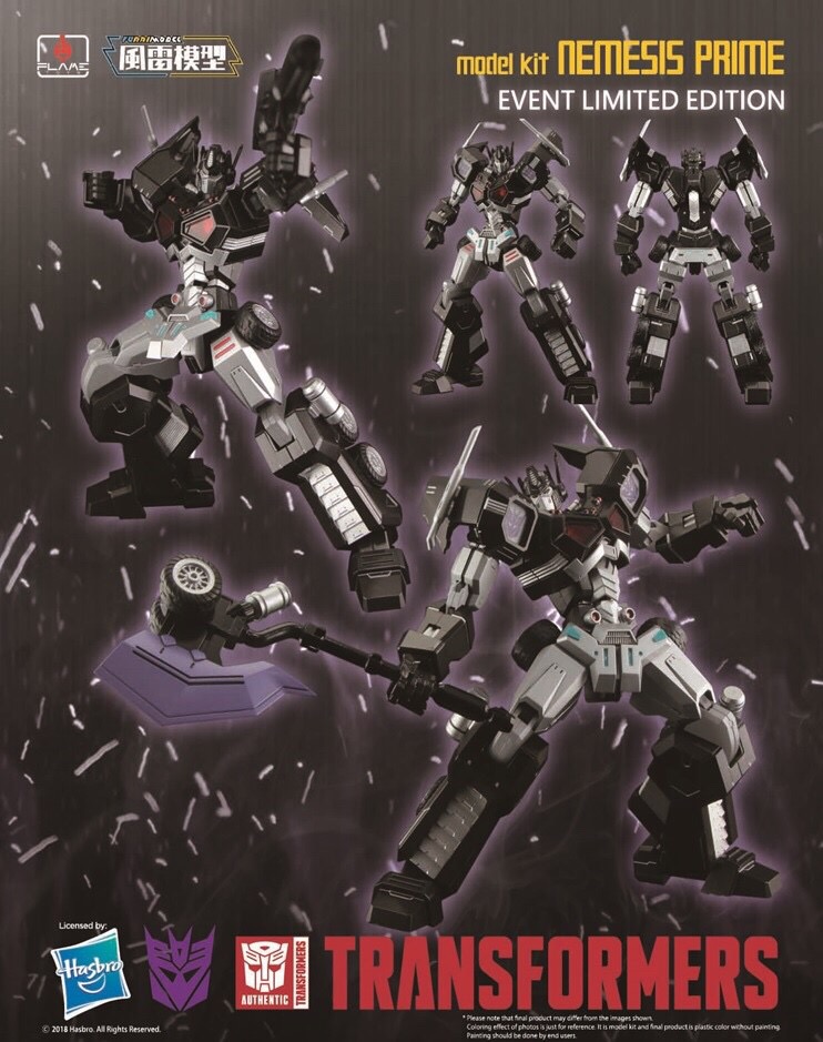 Pre-order : Plastic Model Kit: (Furai Model) 01B - Nemesis Prime (Attack Mode) by SEN-TI-NEL