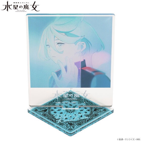 PRE-ORDER : Mobile Suit Gundam The Witch from Mercury Bandana Pattern Series Acrylic Stand
