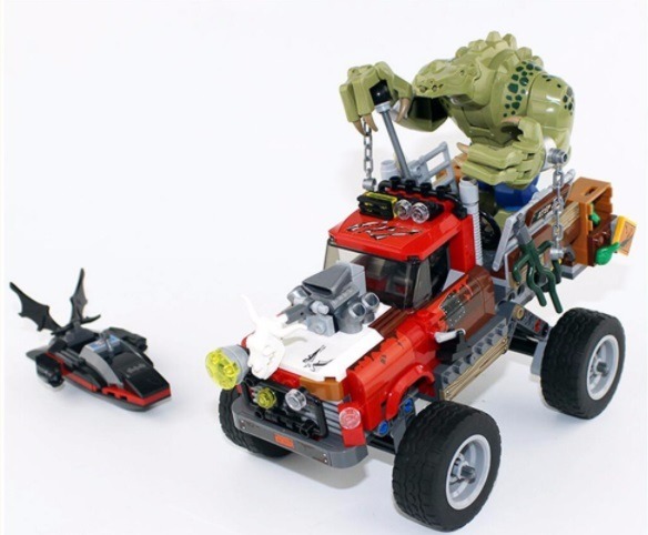 Lepin 07051 The Batman Killer Croc Tail-Gator 480pcs