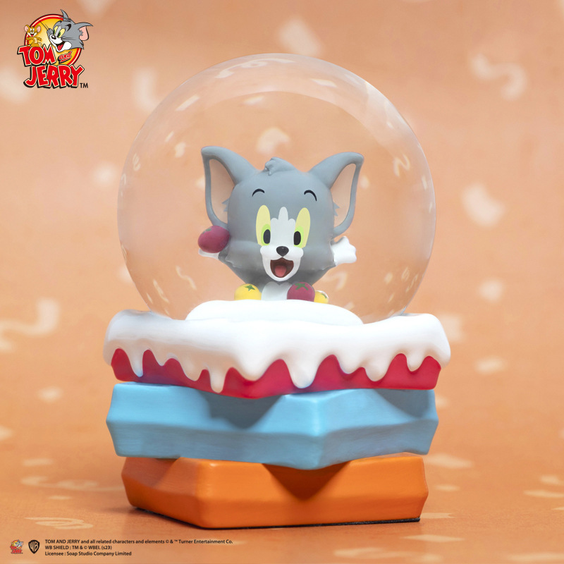 Tom & Jerry Dessert Series Mini Snow Globe by Soap Studio