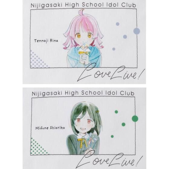 PRE-ORDER : Love Live! Nijigasaki High School Idol Club T-shirt TV Anime 2nd Season Ending