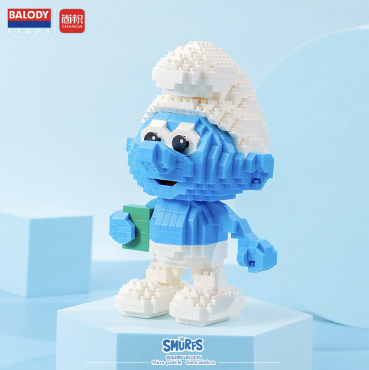 เลโก้นาโน Size XL - Balody 18348-18356 The Smurfs