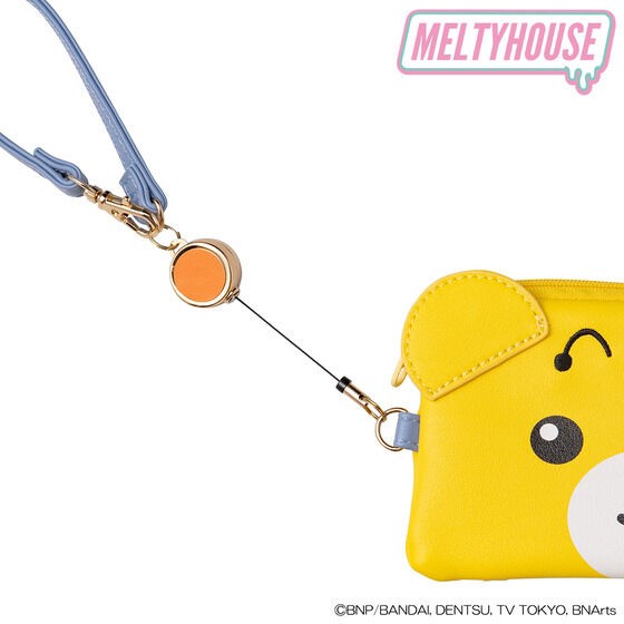 PRE-ORDER : MELTYHOUSE Coin Purse Pass Case with Reel (Snowman Meruli / Honeybee Meruli)