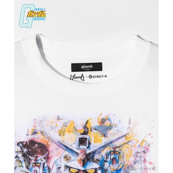 PRE-ORDER : STRICT-G glamb "Mobile Suit Gundam" T-shirt RX-78-2 GUNDAM