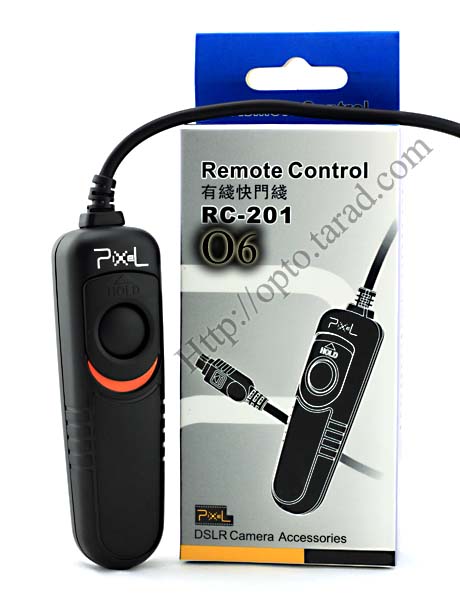 Pixel RC-201 สานลั่นชัตเตอร์ รีโมท Wired Remote O6 For Olympus E620/E520/E450/E300/E30/OM-D