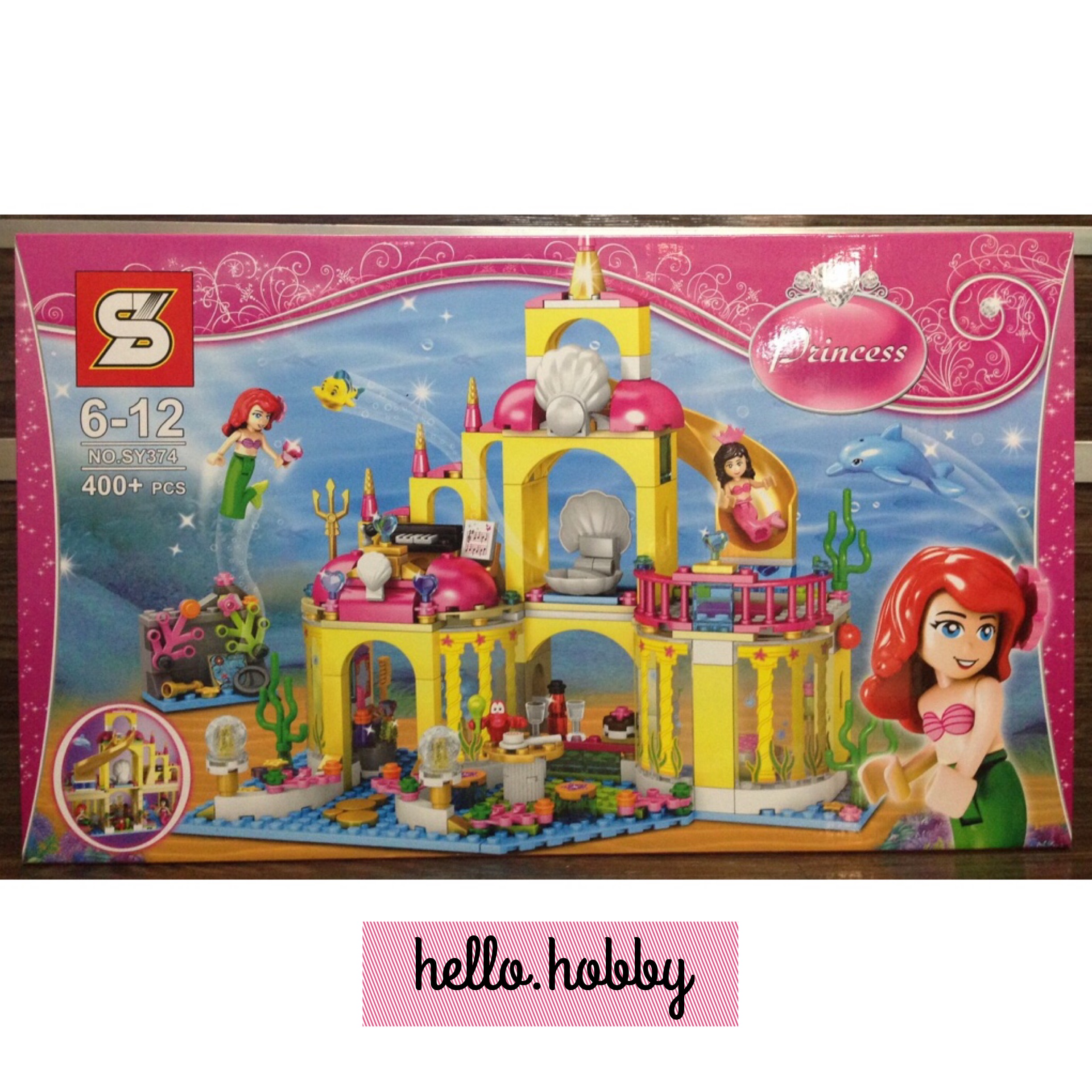 SY374 Princess Undersea Palace 400pcs
