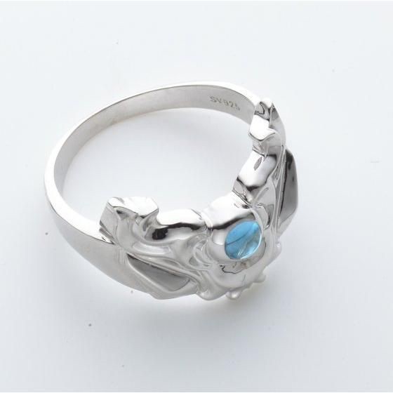 PRE-ORDER : Ultraman R/B Color Timer Design Silver925 Ring