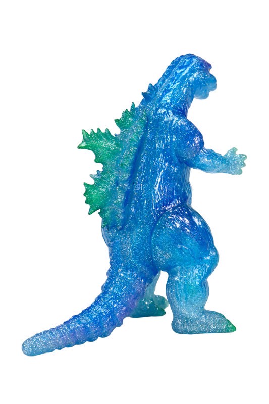 Godzilla - CCP Middle Size Series - Godzilla Vol.12 - Godzilla (1954) Cosmo Blue Glitter Ver. Soft Vinyl by CCP (Lot JP)